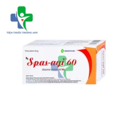 Spas-Agi 60 Agimexpharm - Hỗ trợ điều trị bệnh đau túi thừa của ruột kết